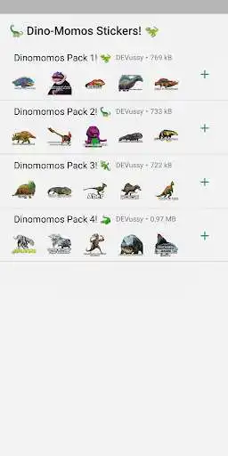 Play Dinosaurios MEMES WAStickerApps [DINO-MOMOS]  and enjoy Dinosaurios MEMES WAStickerApps [DINO-MOMOS] with UptoPlay